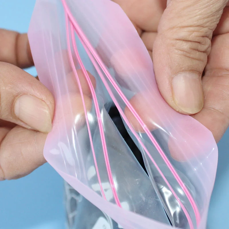 Food storage bag, plastic kitchen zipper sealed bag