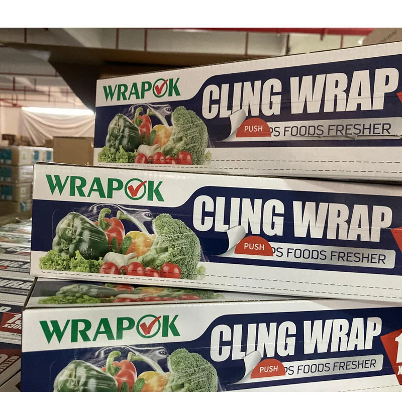 Plastic packaging Vershoudfolie 3-in-1 cling film, suitable for food packaging