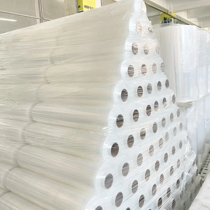 30cm x 60m 10微米厚透明超大卷 无BPA 实惠可定制工业食品保鲜膜 中国产带认证